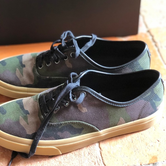 NIB Coach Tennis Camo shoes green Camo shoes sz 10 - Picture 5 of 7